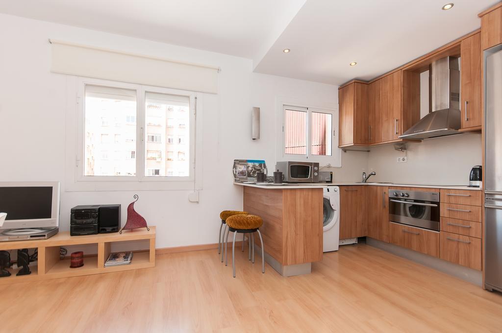 Cute Apartment In Sants Station With Hbo & Alexa & Ac Barcelona Kamer foto
