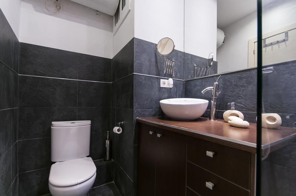 Cute Apartment In Sants Station With Hbo & Alexa & Ac Barcelona Kamer foto